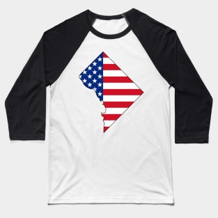 Washington DC, USA Baseball T-Shirt